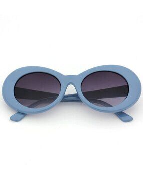 Slate Blue Frame Kurt Cobain 90s Clout Goggles NWT